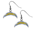 Los Angeles Chargers Chrome Dangle Earrings